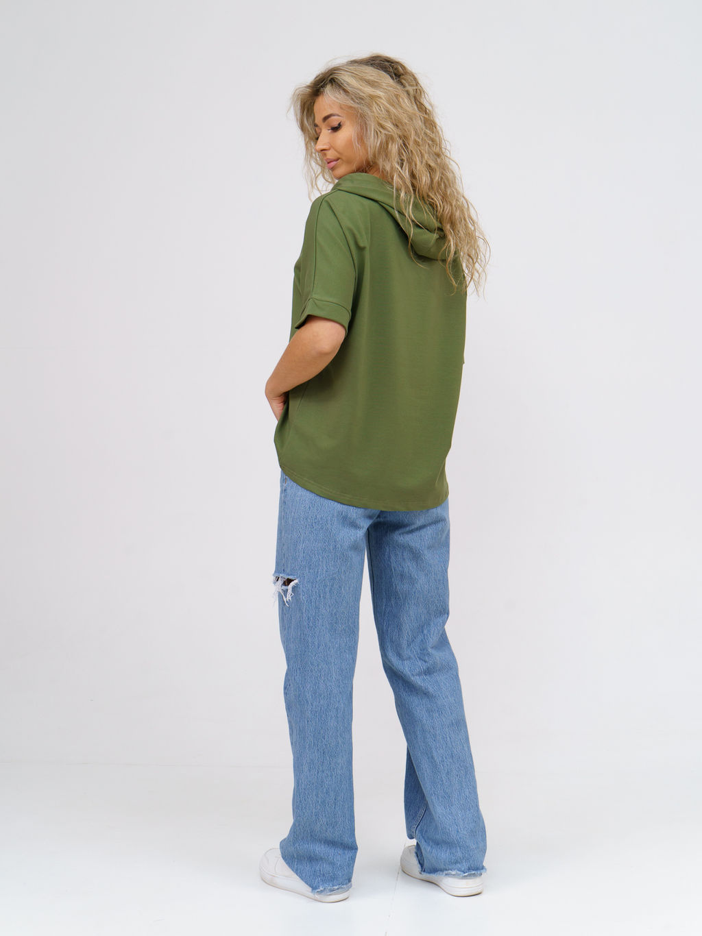 940 Туника Хаки - Svetekst фото 8