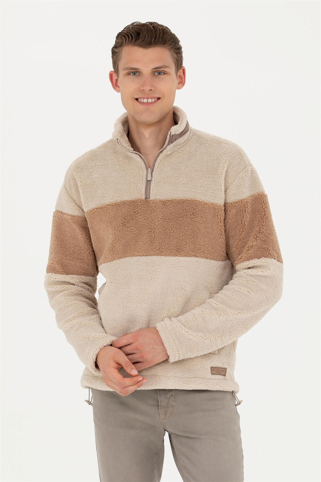 U. S. Polo Assn / Мужская толстовка с камнем - U.s. polo assn фото 8