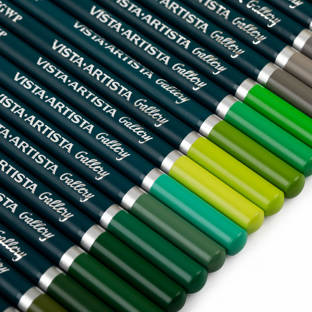 VISTA-ARTISTA Gallery VGWPP-72 Акварельные карандаши набор заточенный 72 цв. подарочная упаковка