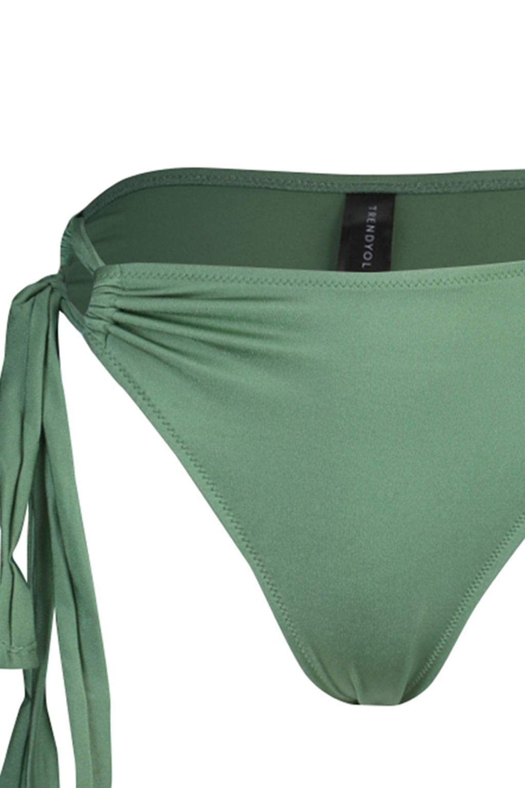 Siyah Baglamal? Yuksek Bel Normal Paca Bikini Alt? TBESS22BA0209 - Trendyolmilla фото 12