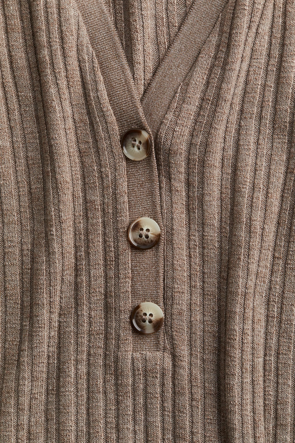 MAMA Top en punto de canale con escote en V - H&m фото 5