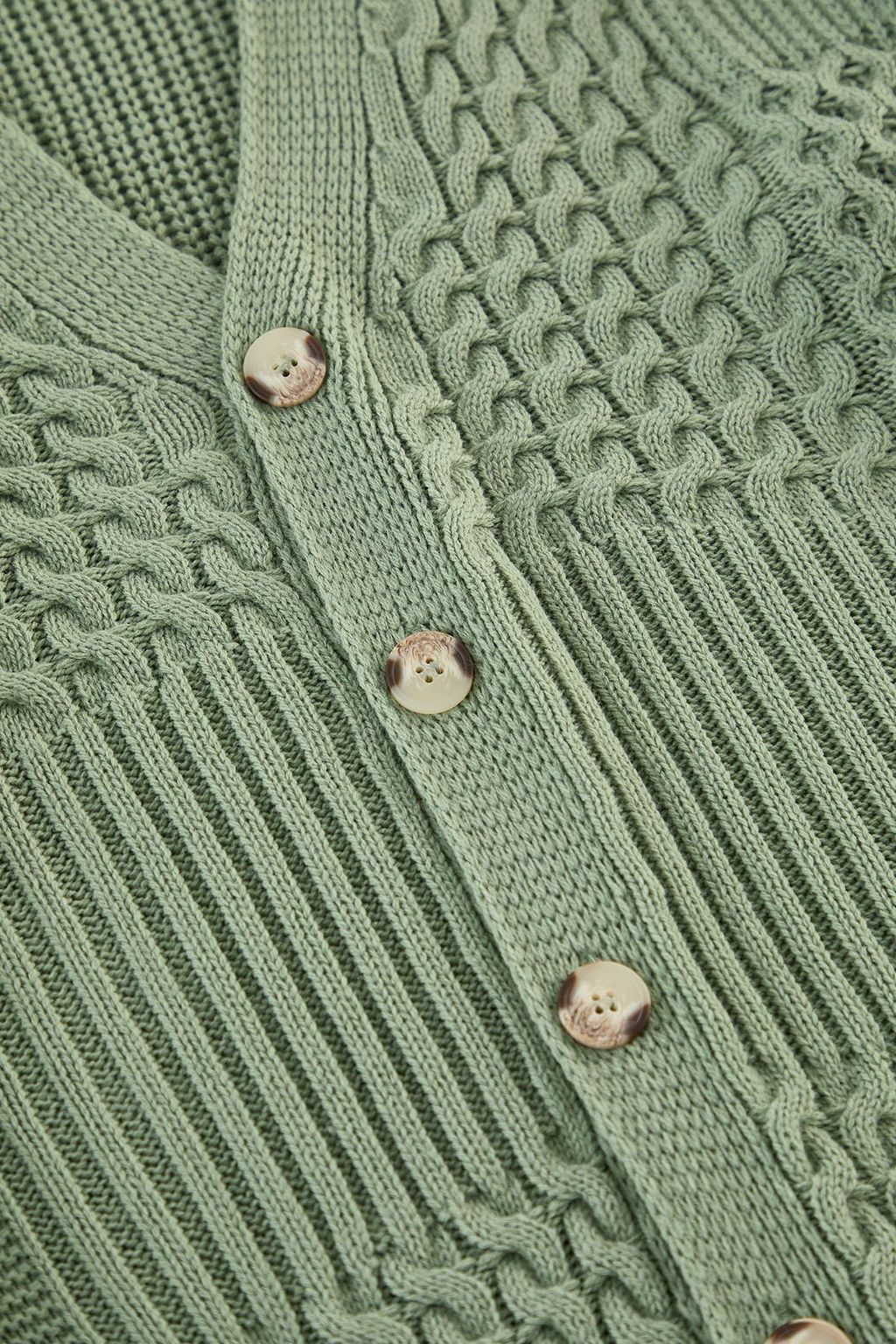 TRENDYOL MAN Limited Edition Mint FL Erkek Regular V Yaka Sac Orgu Triko H?rka TMNAW25HI00005 - Trendyolmilla фото 6