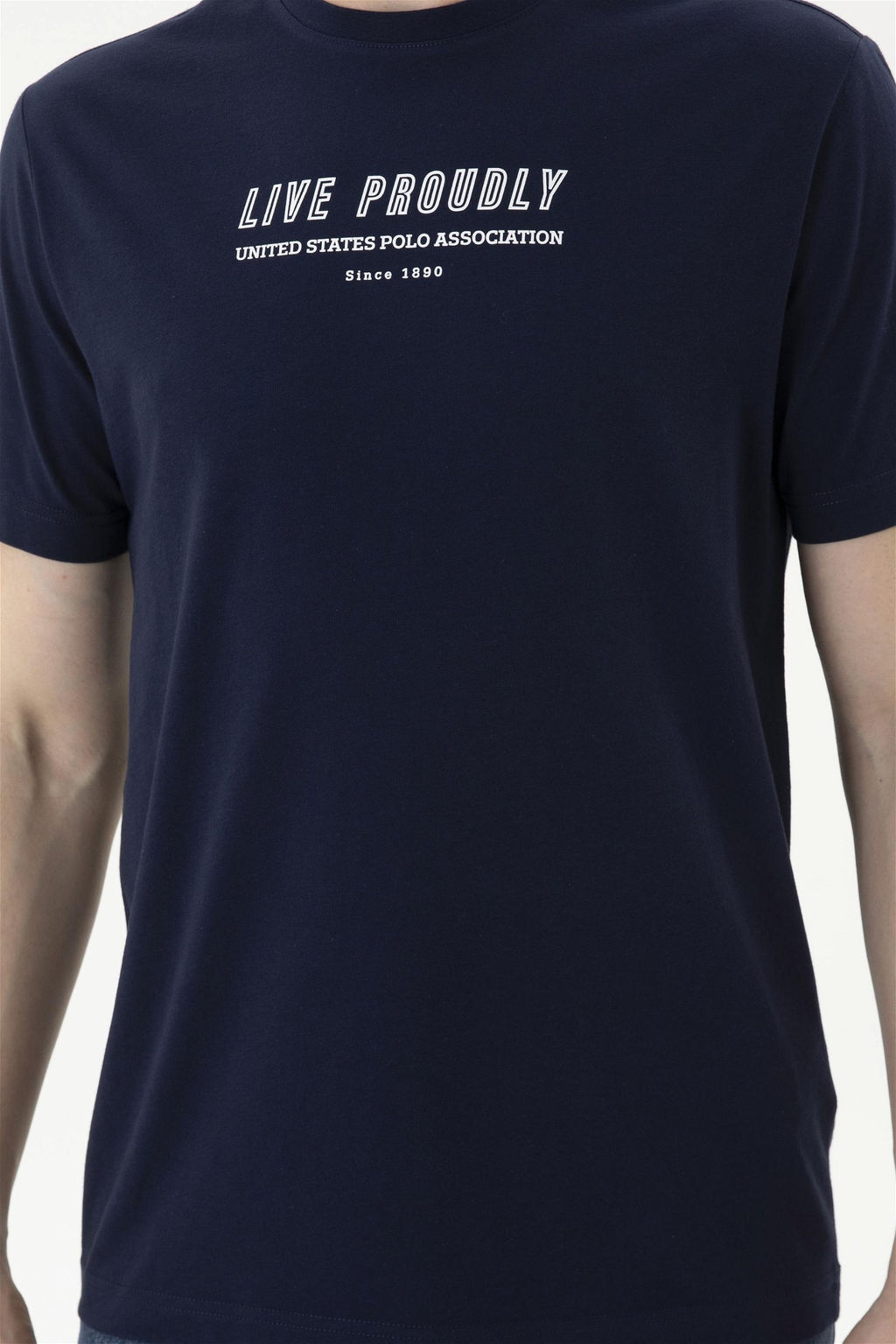 Мужская темно-синяя футболка - U.s. polo assn фото 6
