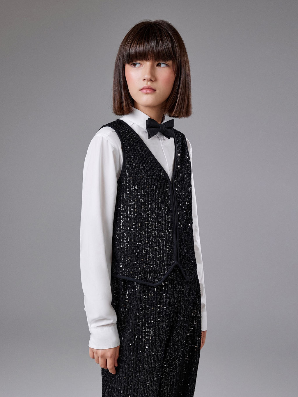 ACOOLA / Жилет детский для девочек Bia черный фото 3