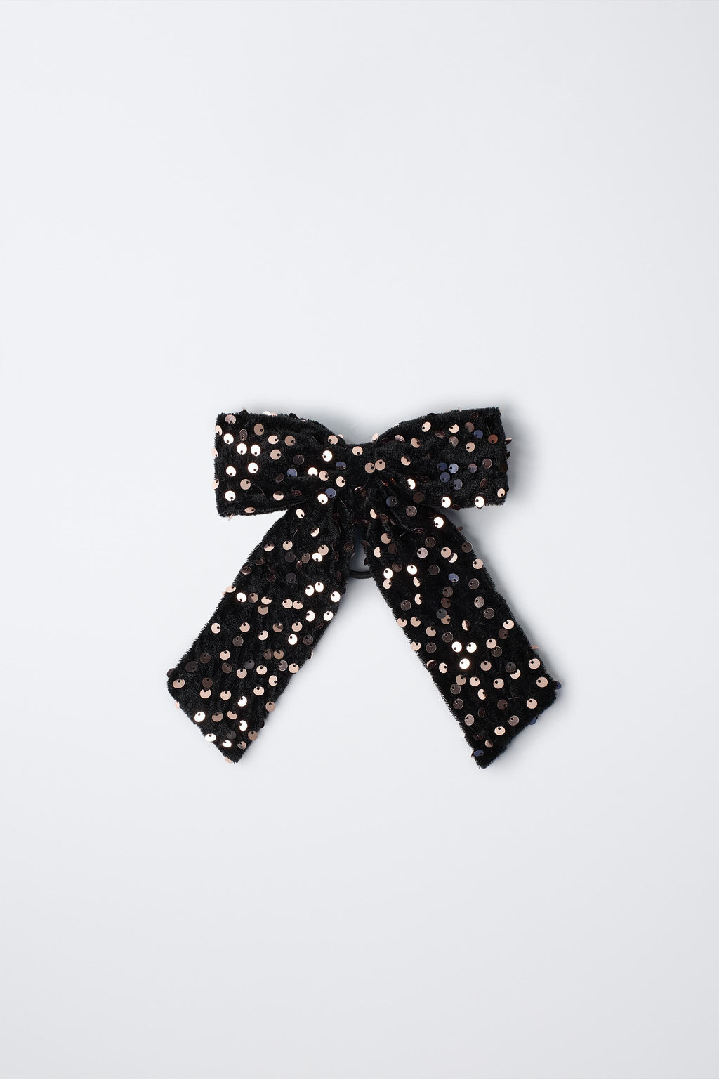 SEQUIN BOW SCRUNCHIE