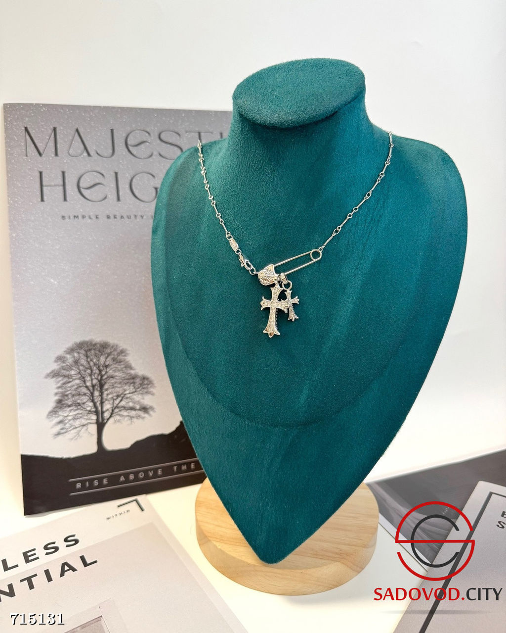 Цепочка длинная с подвеской - Bruno фото 9