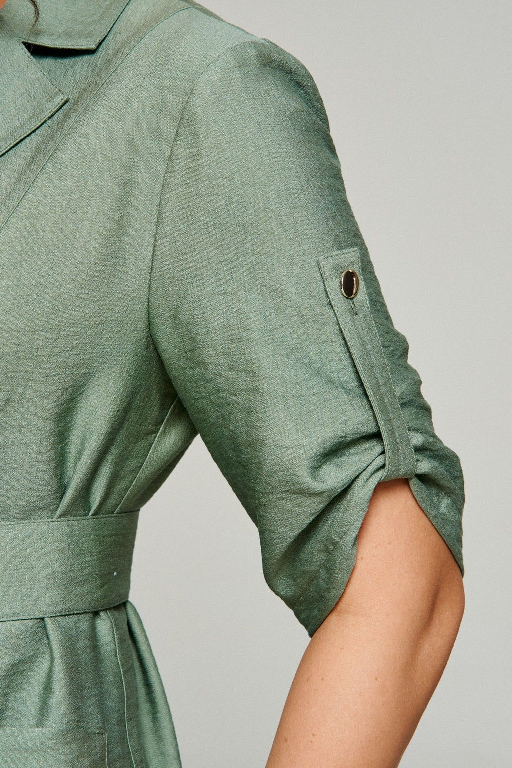 Костюм 6333 хаки, Брюки, Жакет - Beautiful and free фото 7