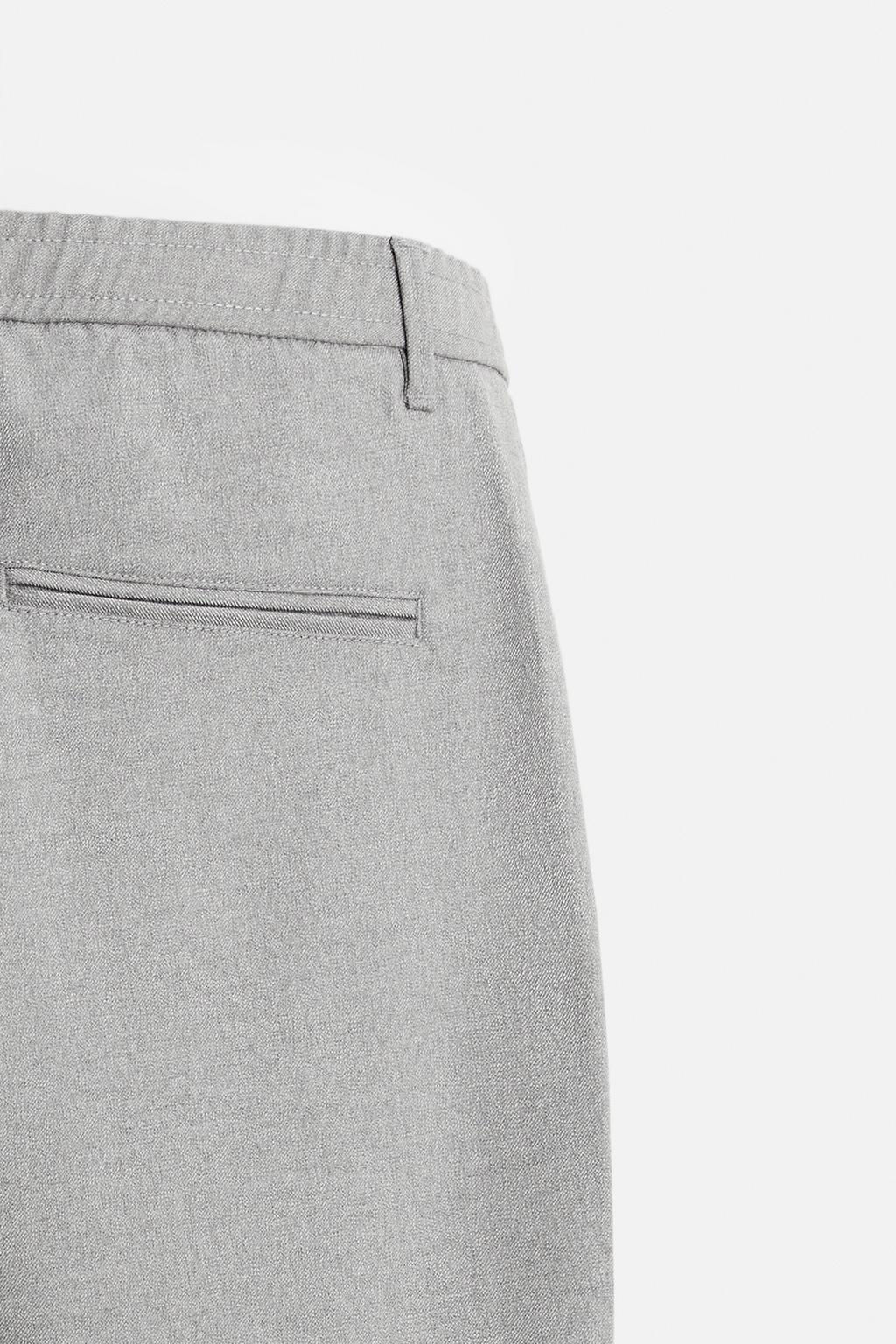 SLIM FIT COMFORT TROUSERS - Zara фото 41