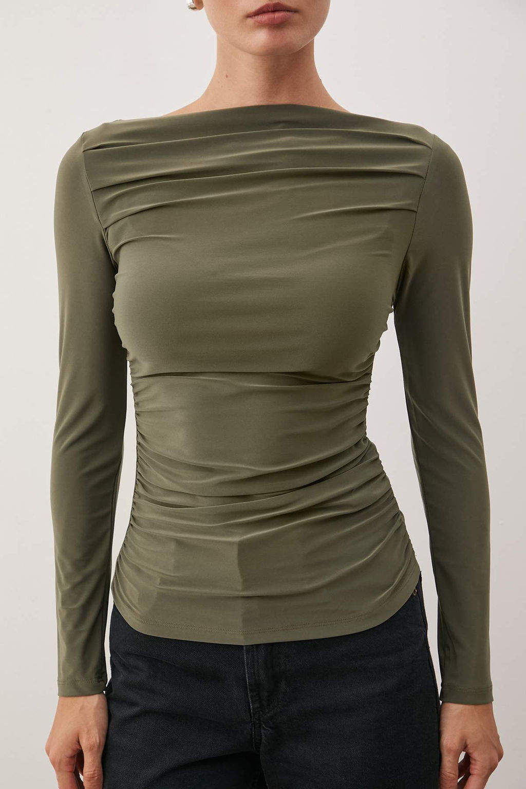 Haki Orme Bluz TWOAW25BZ00109