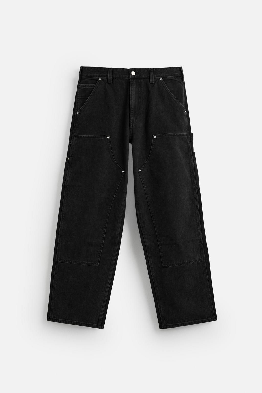 CARPENTER STRAIGHT-LEG JEANS - Zara фото 17