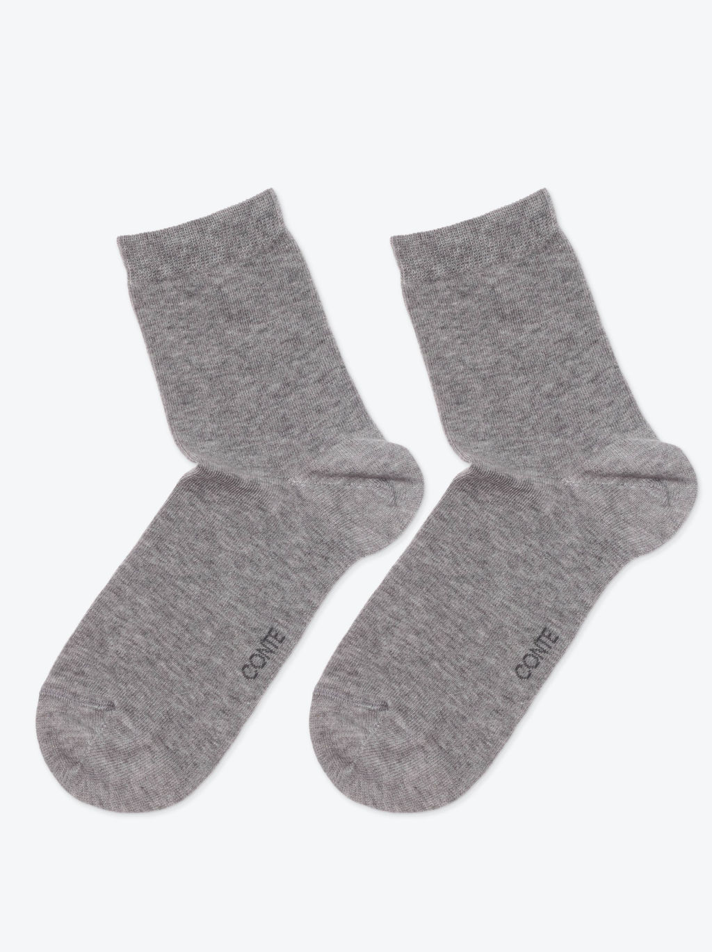 Цена за 2 пары CONTE 3DSOCKS Носки женские серый меланж - Conte elegant фото 5