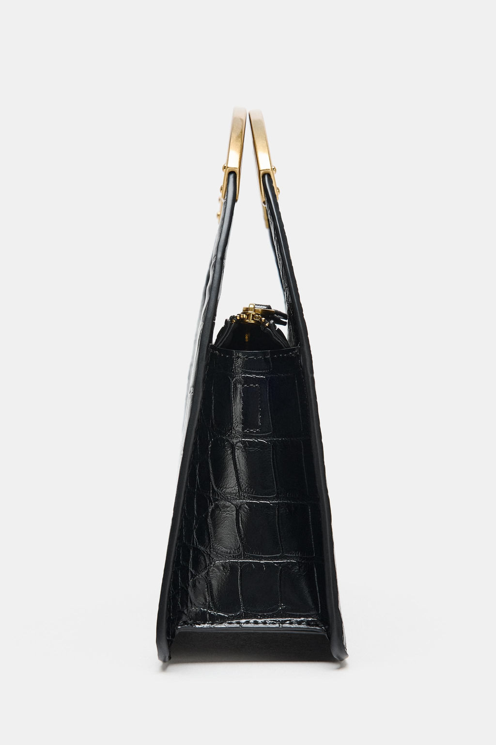 CITY BAG WITH METAL HANDLE - Zara фото 12