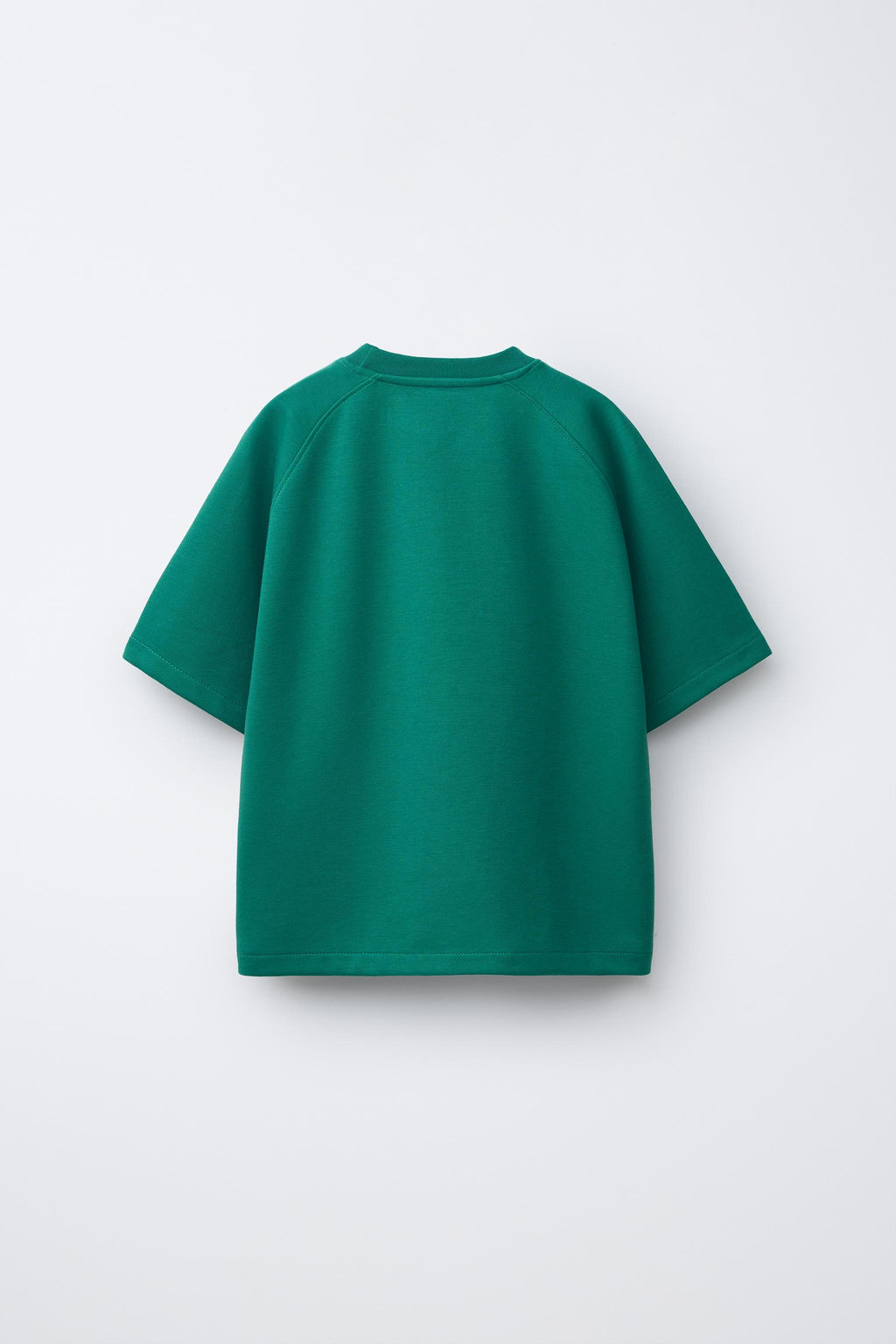 CONJUNTO CAMISETA Y BERMUDA INTERLOCK / Verde - Zara фото 3