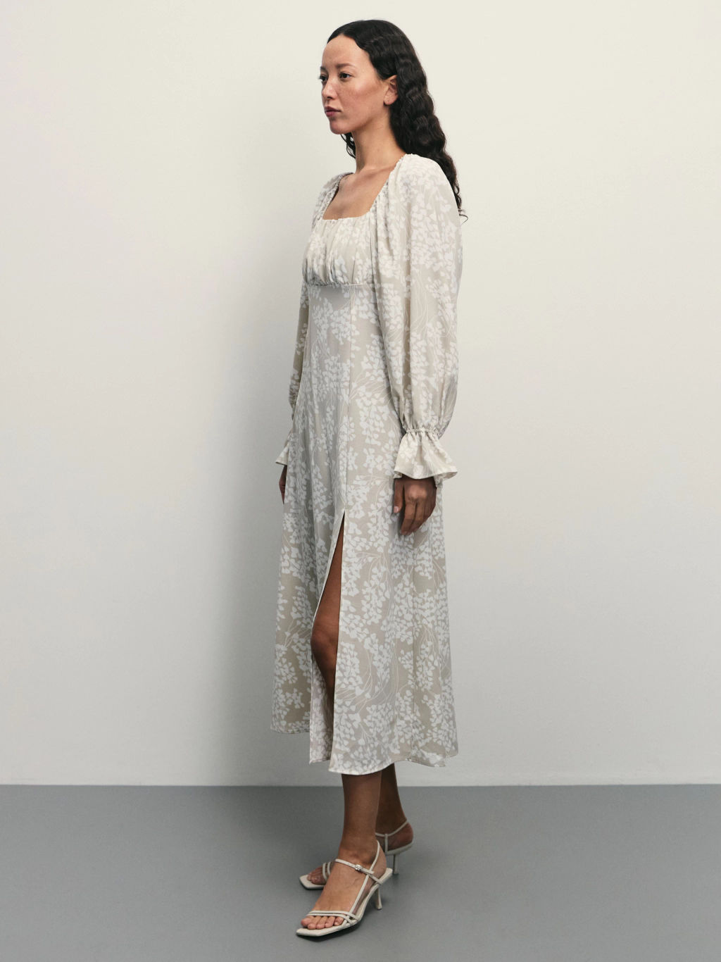 Платье миди с принтом / Zarina фото 4