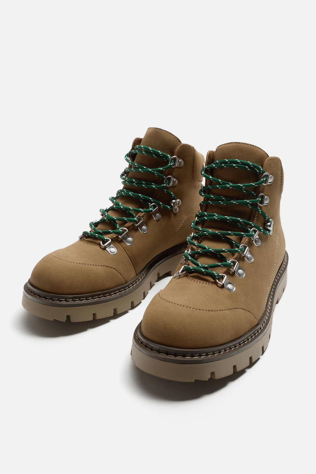LACE-UP BOOTS - Zara фото 5