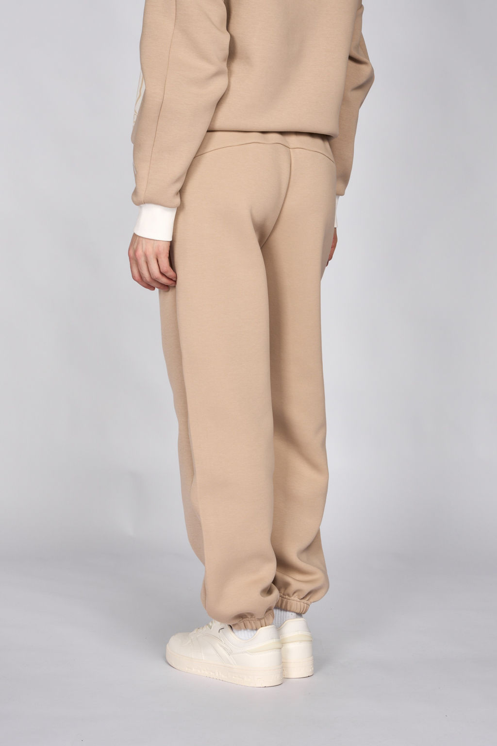 Брюки трикотажные Бежевый Vintage sports Knit Track Pants