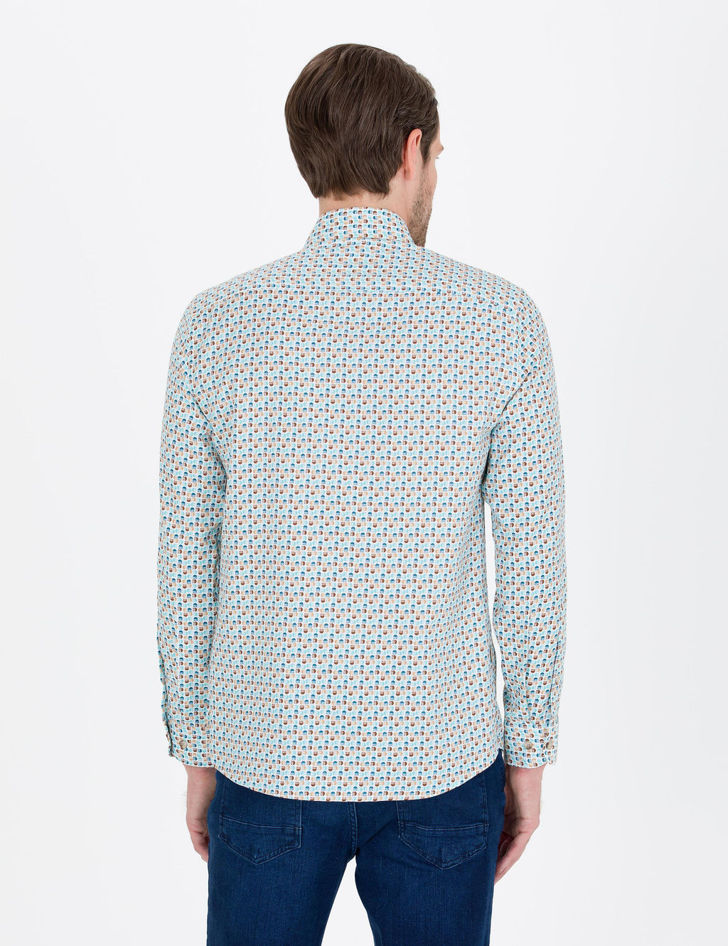 Aqua Slim Fit Uzun Kollu G_mlek
