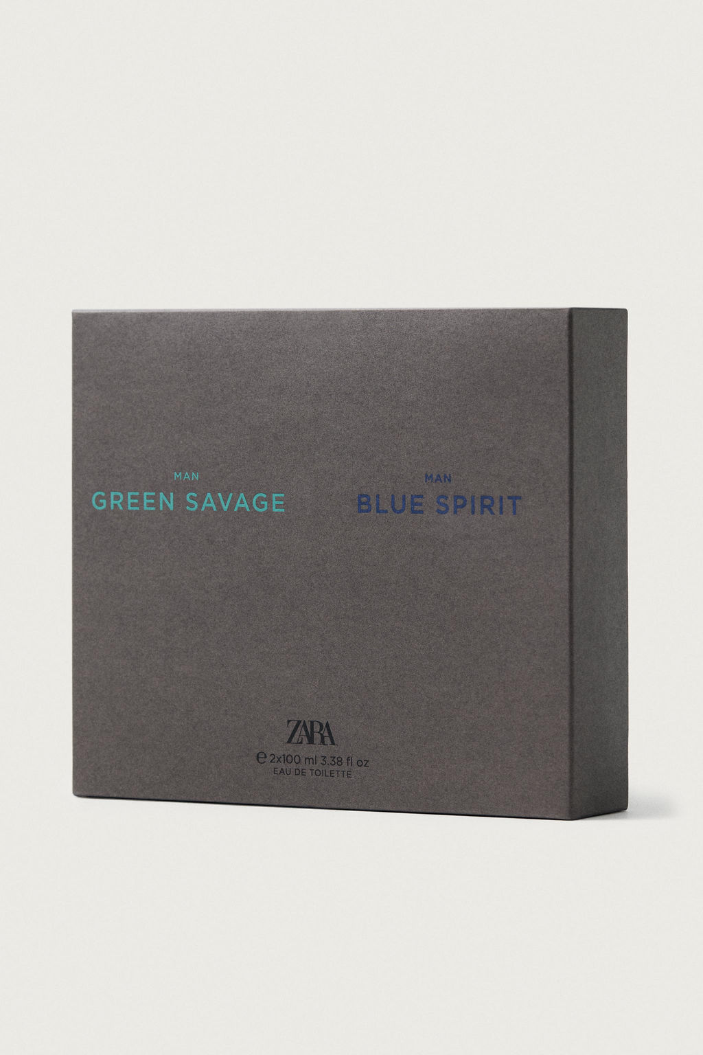 GREEN SAVAGE + BLUE SPIRIT EDT 2X100ML (3.4 FL.OZ) - Zara фото 2