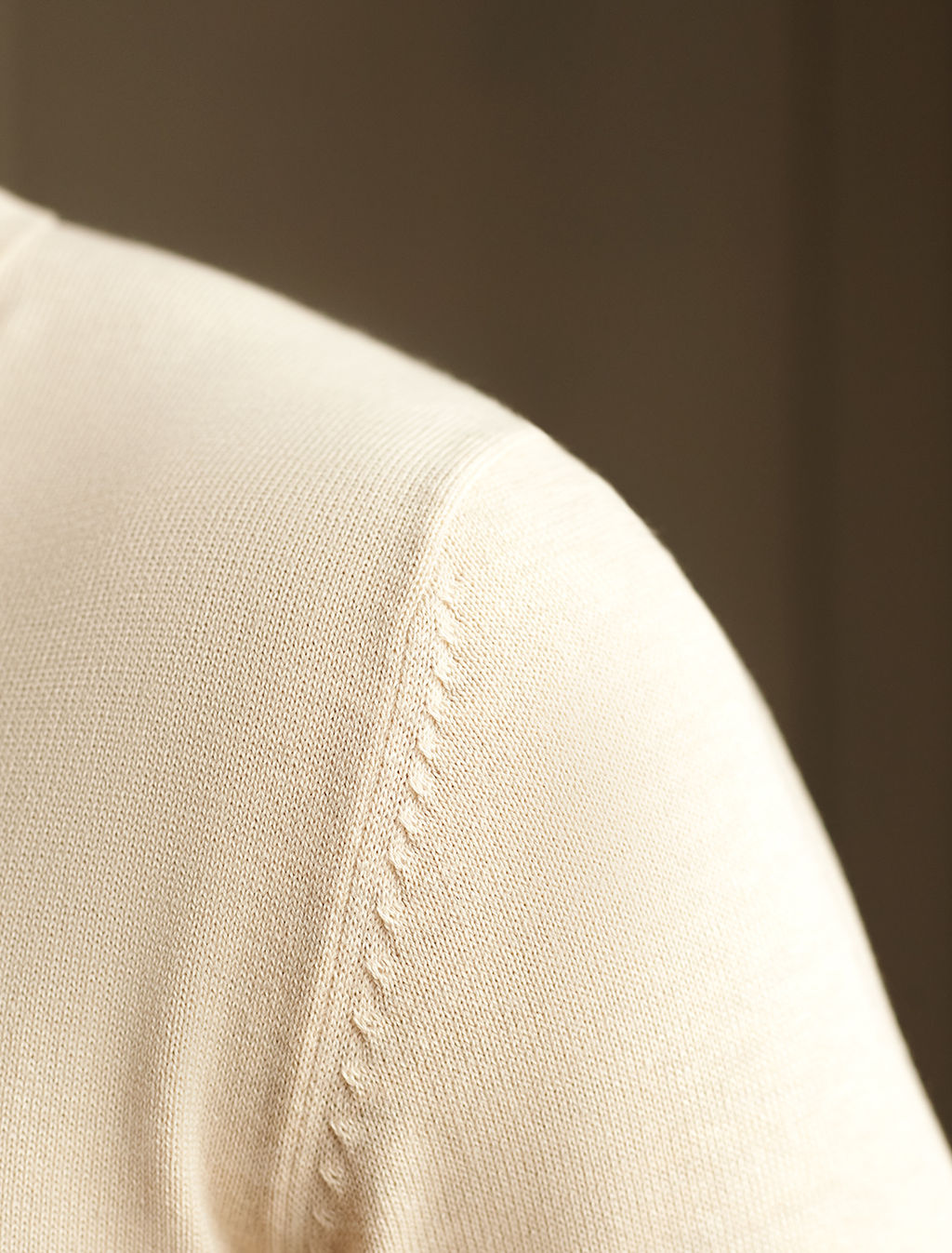 Джемпер-поло из хлопка с нейлоном - Vilatte фото 7