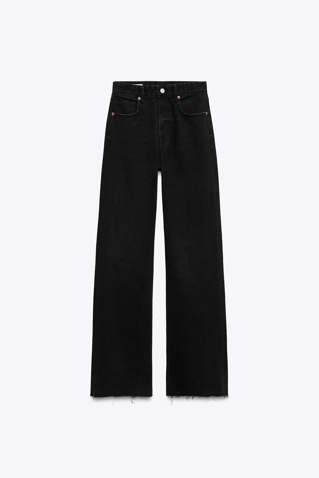 TRF WIDE-LEG HIGH-WAIST JEANS - Zara фото 16