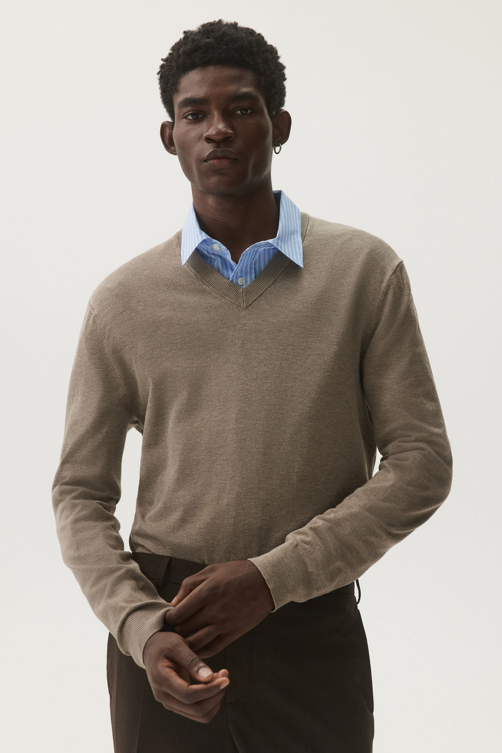 Jersey en punto fino Regular Fit - H&m фото 6