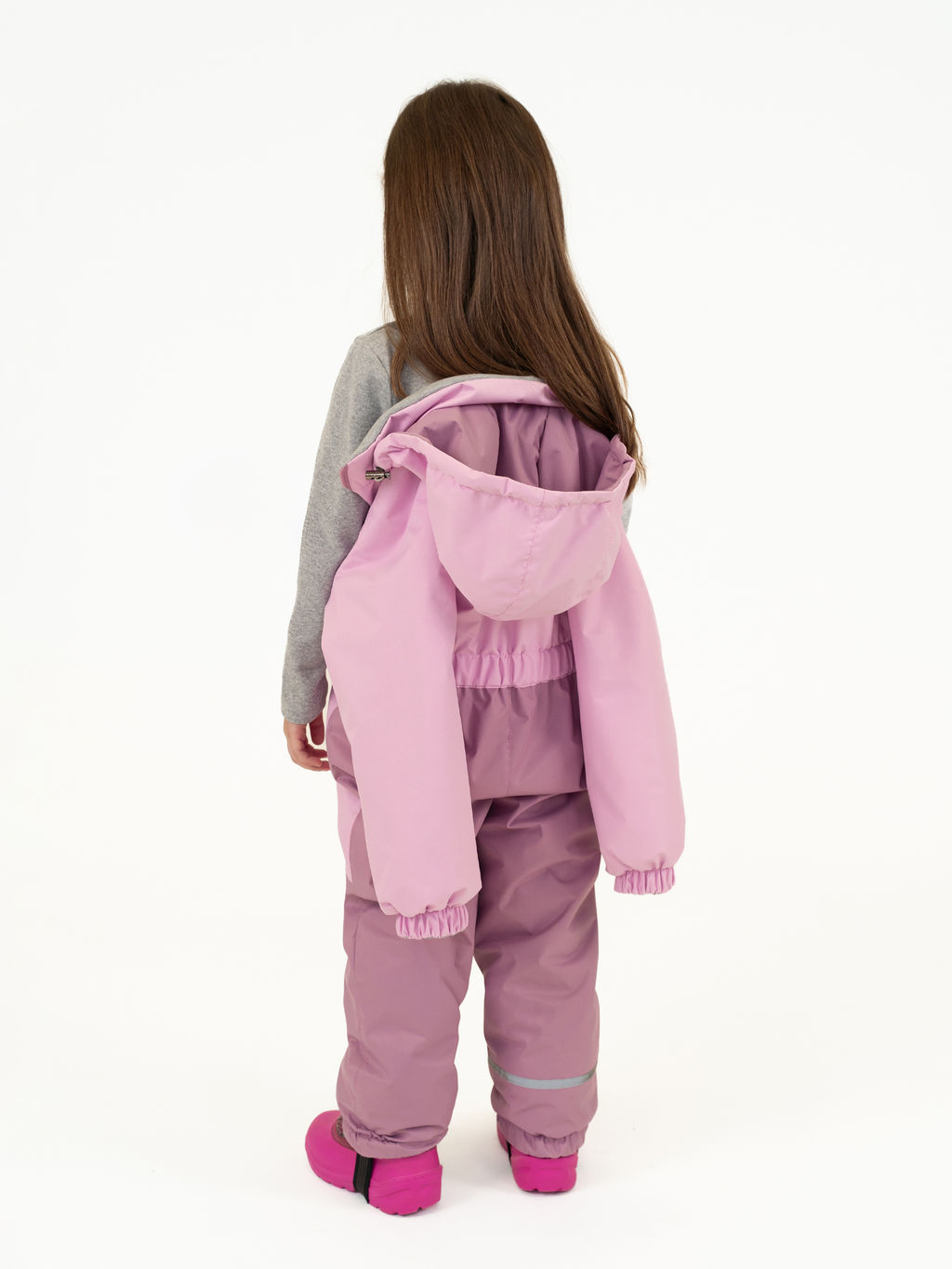 Комбинезон демисезонный светло-розовый 30-042 (98, 56)