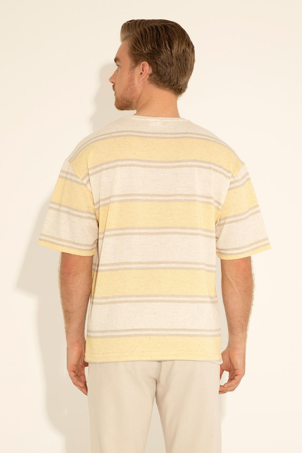 Мужская шафрановая футболка - U.s. polo assn фото 20