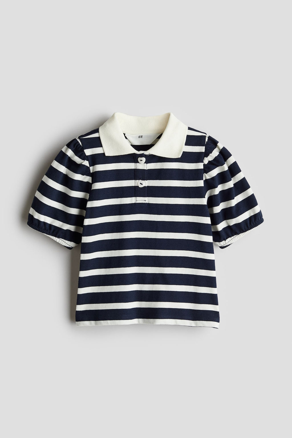 Polo con manga puffy