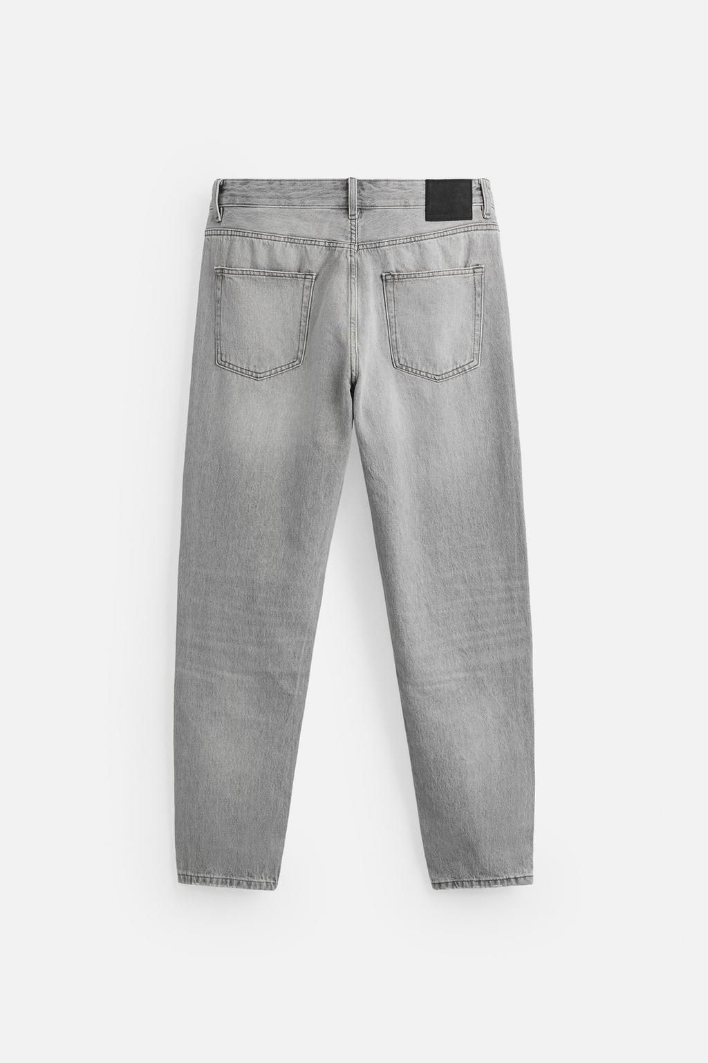 SLIM FIT TAPERED JEANS - Zara фото 17