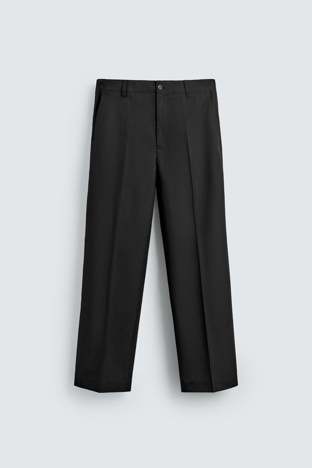 PLEATED STRAIGHT-LEG TROUSERS - Zara фото 6