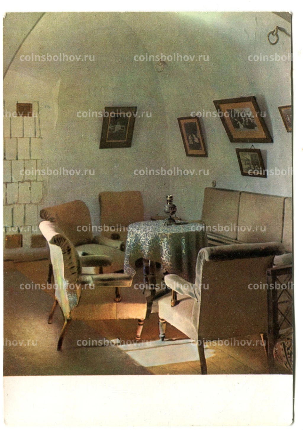 Открытка Музей-усадьба Ясная Поляна. Комната под сводами