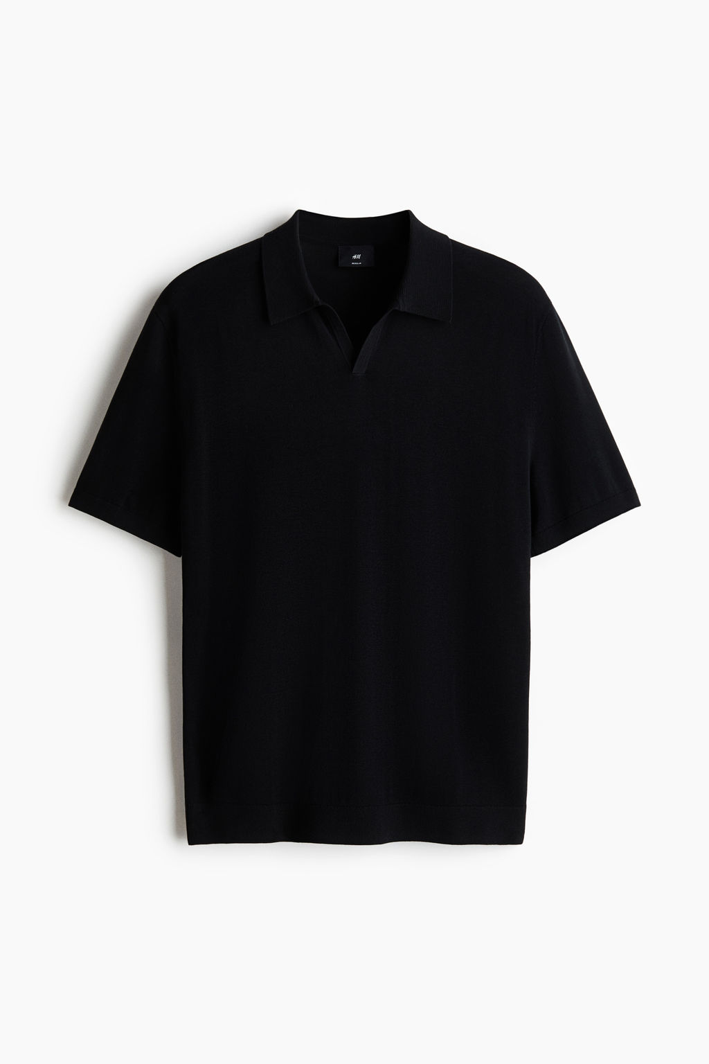 Polo en mezcla de seda Regular Fit - H&m фото 4