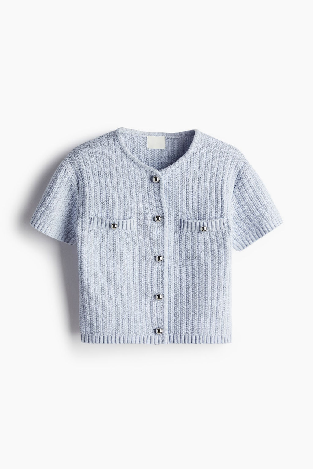 Cardigan en punto con estructura - H&m фото 5