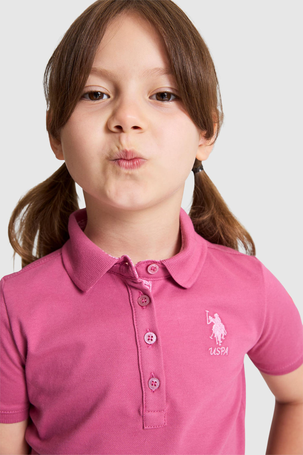 K_z _ocuk Fu_ya Polo Yaka Basic Ti__rt