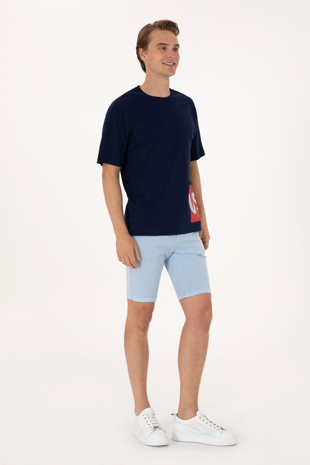 Erkek A__k Mavi Dokuma _ort - U.s. polo assn фото 3