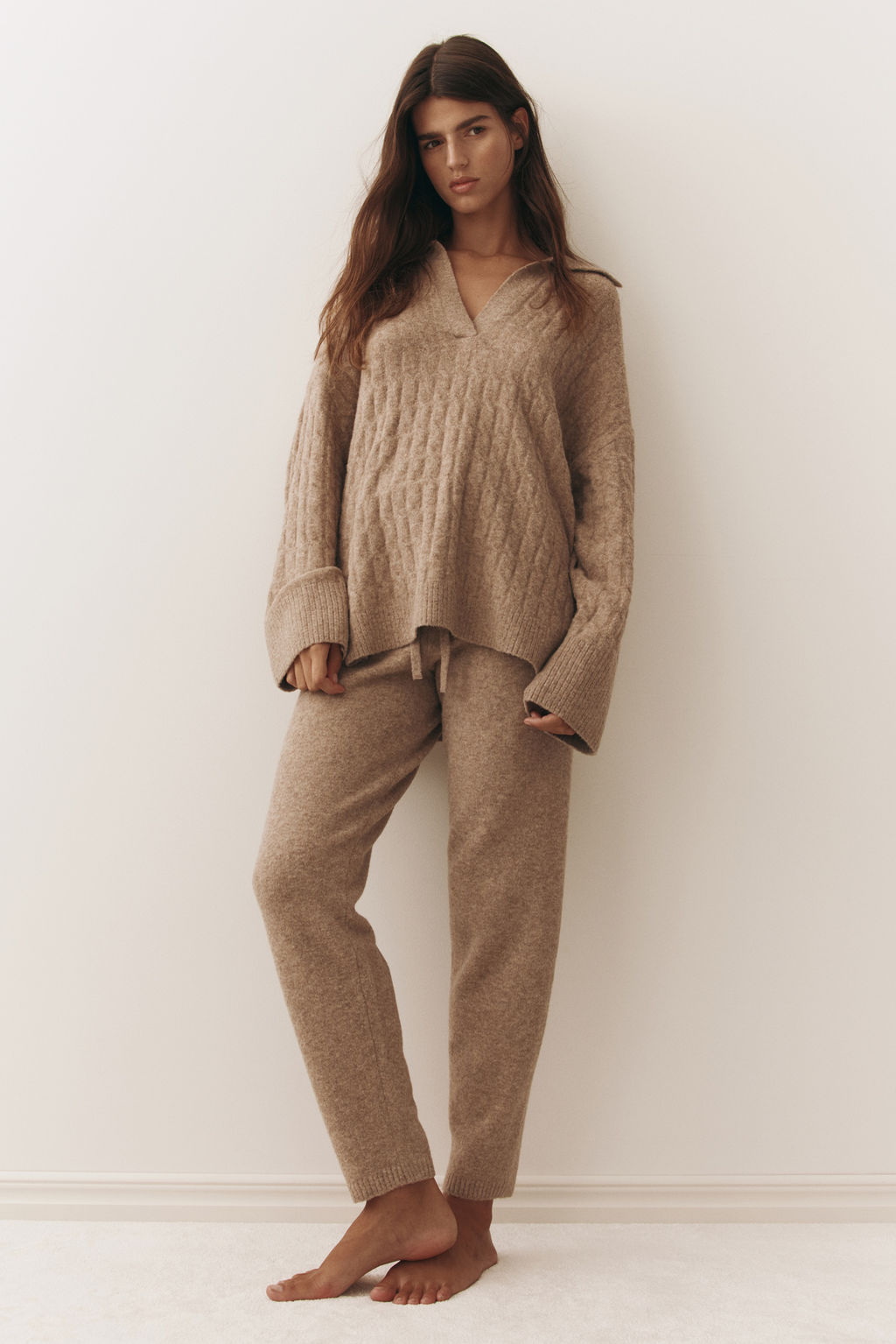 Joggers de punto fino - H&m фото 9