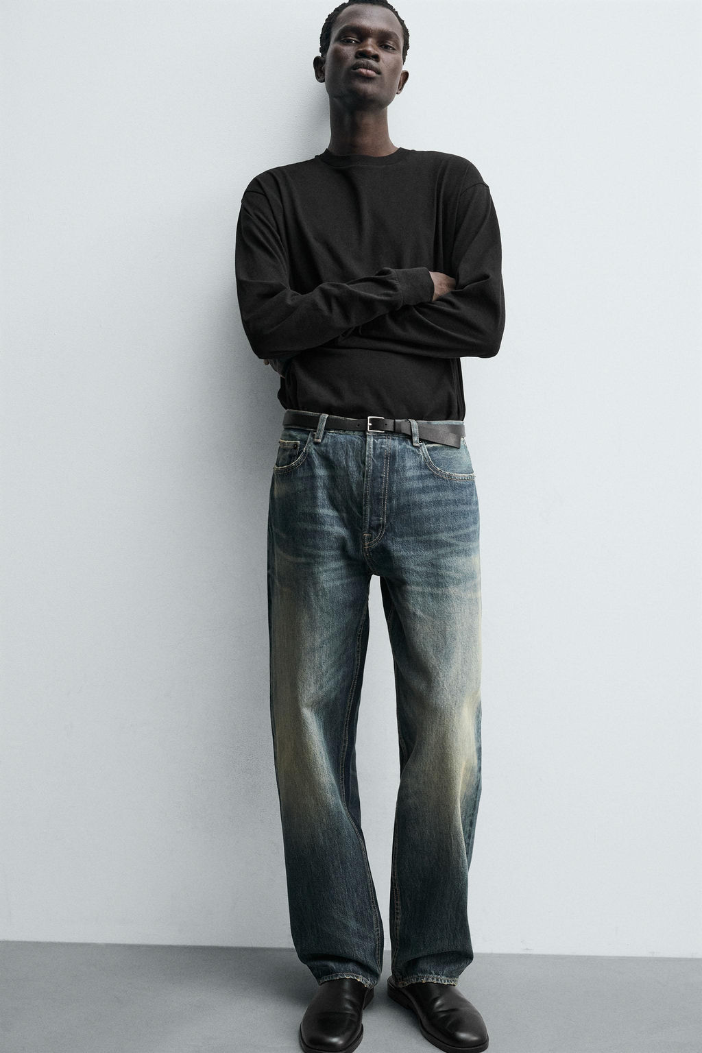 STRAIGHT-LEG JEANS - Zara фото 6
