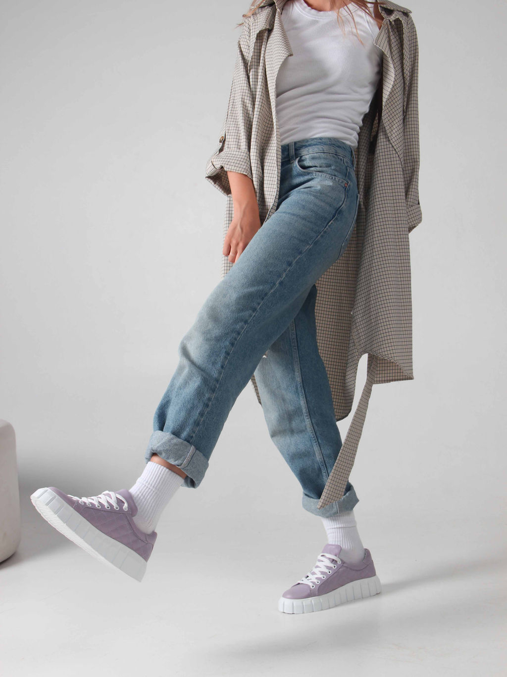 Кеды EDART 146.91505 w. lilac - Ed'art фото 12