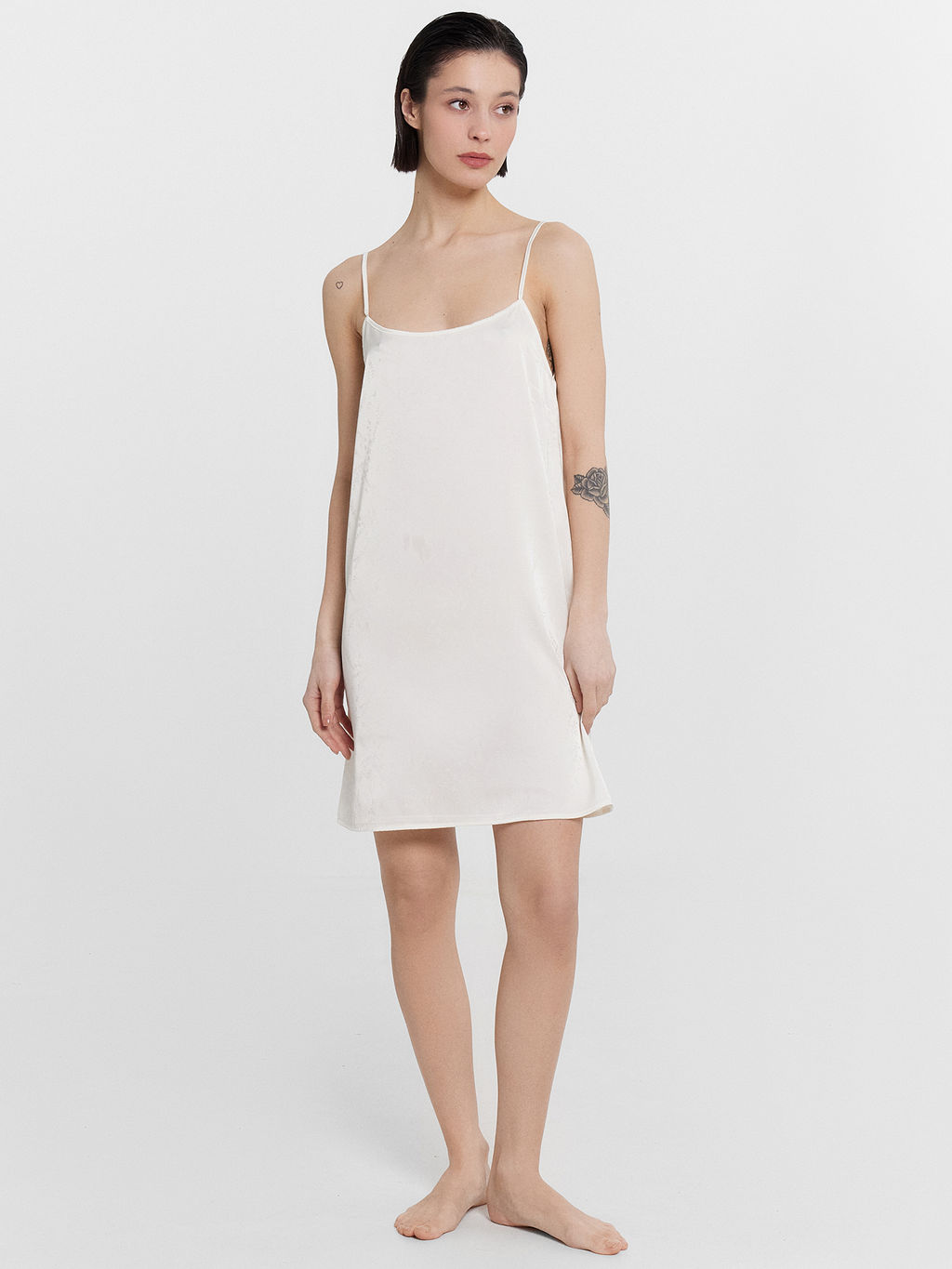 Сорочка ночная женская кремовая - Mark formelle фото 6