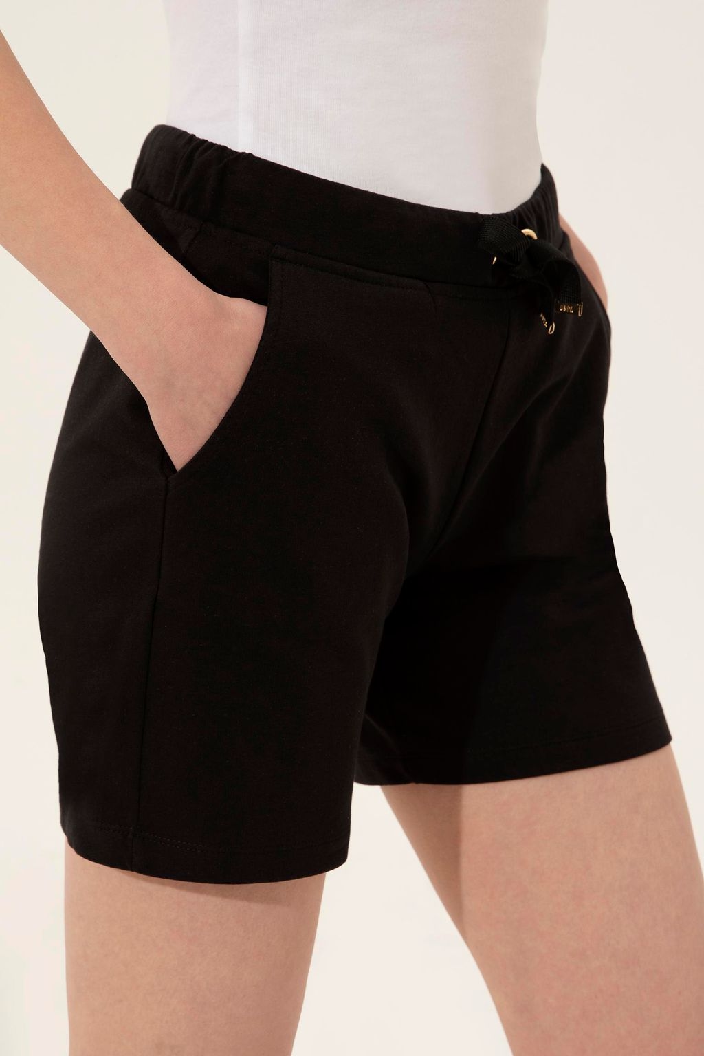 Женские черные трикотажные шорты Скидка 20% в корзине - U.s. polo assn фото 12