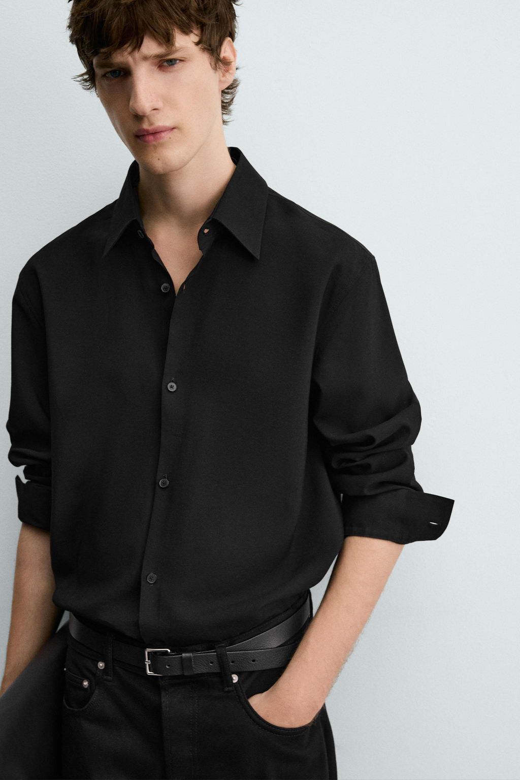 LIMITED EDITION FLOWING SHIRT - Zara фото 5
