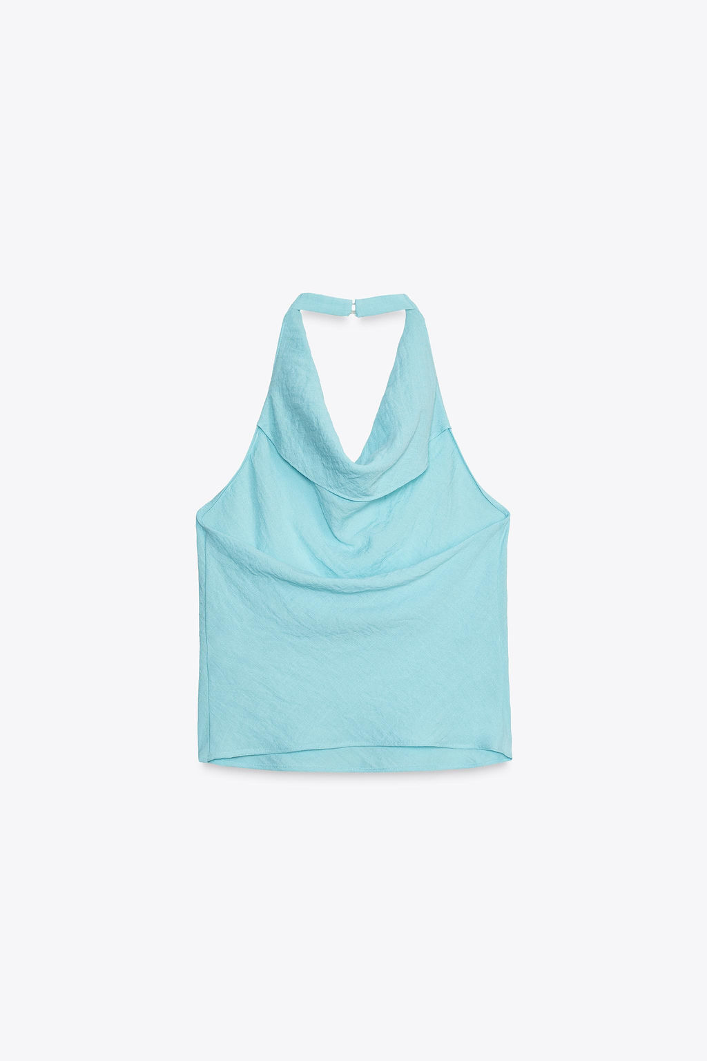 FLOWING HALTER TOP - Zara фото 6