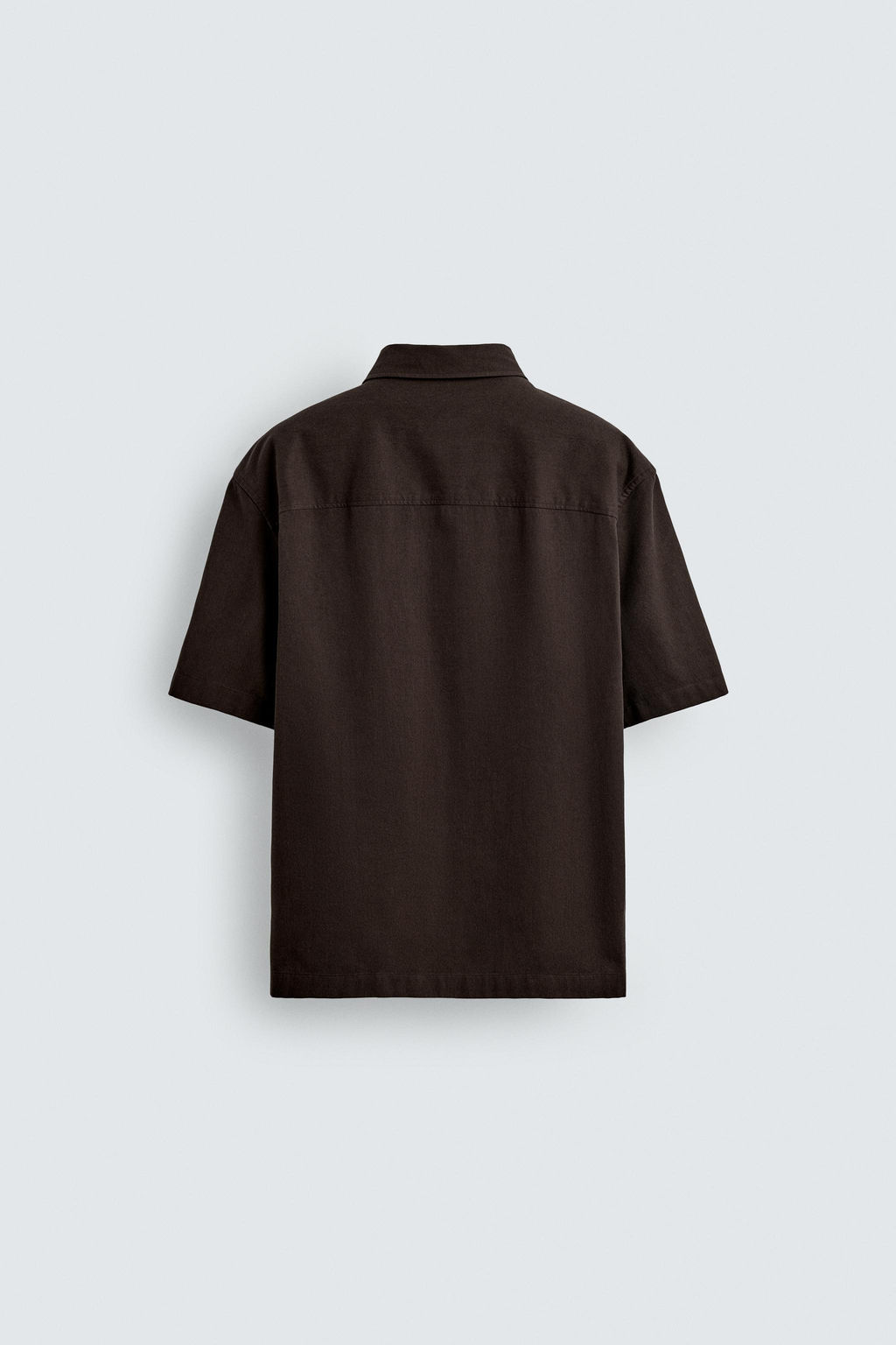 LYOCELL/COTTON POLO SHIRT - Zara фото 8
