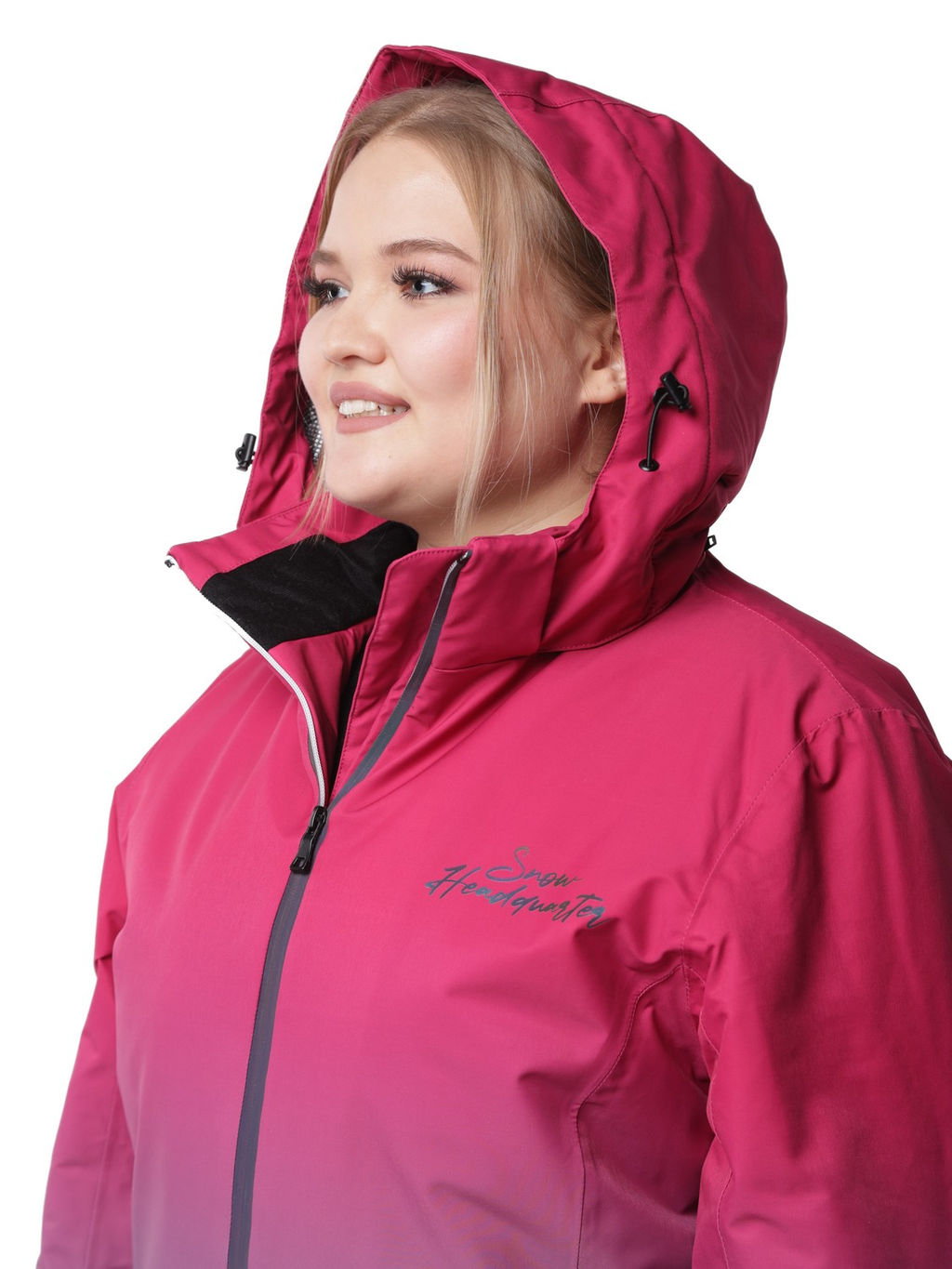 Костюм VKB-0551 Малиново-серый - Snow headquarter фото 7