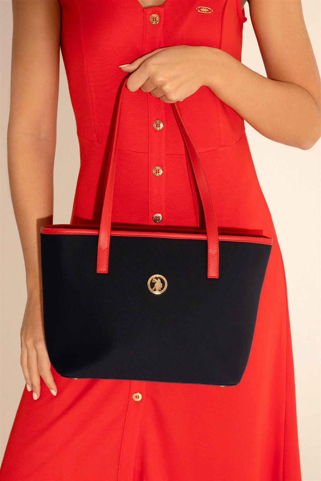 Женская темно-синяя сумка - U.s. polo assn фото 2