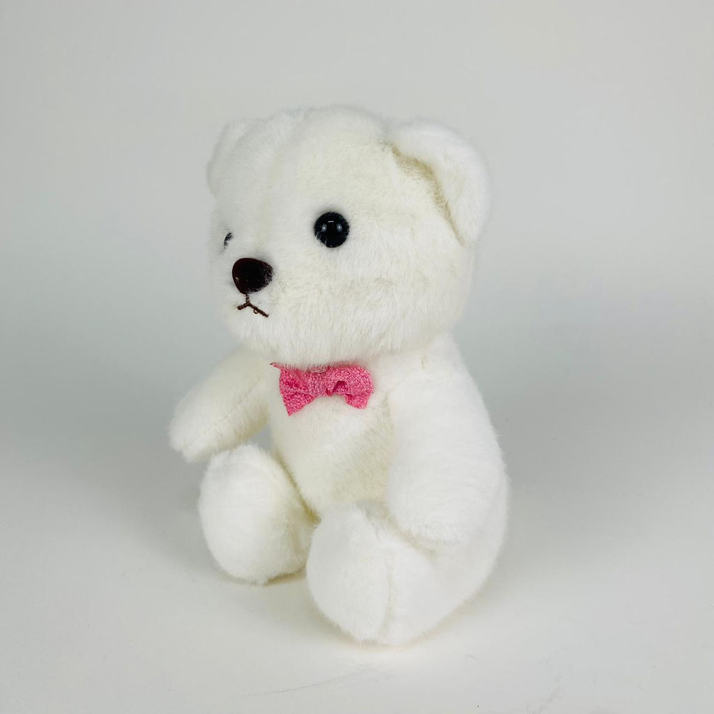 Мягкая игрушка Мишка белый с бантом 20 см (арт. 3846/22) - Storyland фото 2