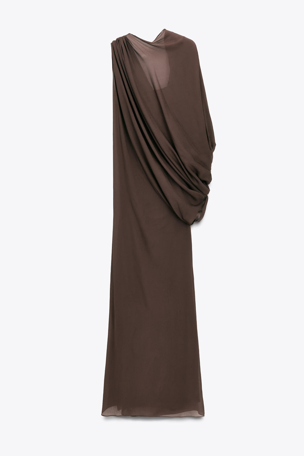 LIMITED EDITION MULTI-POSITION CAPE COMBINATION LONG DRESS - Zara фото 11