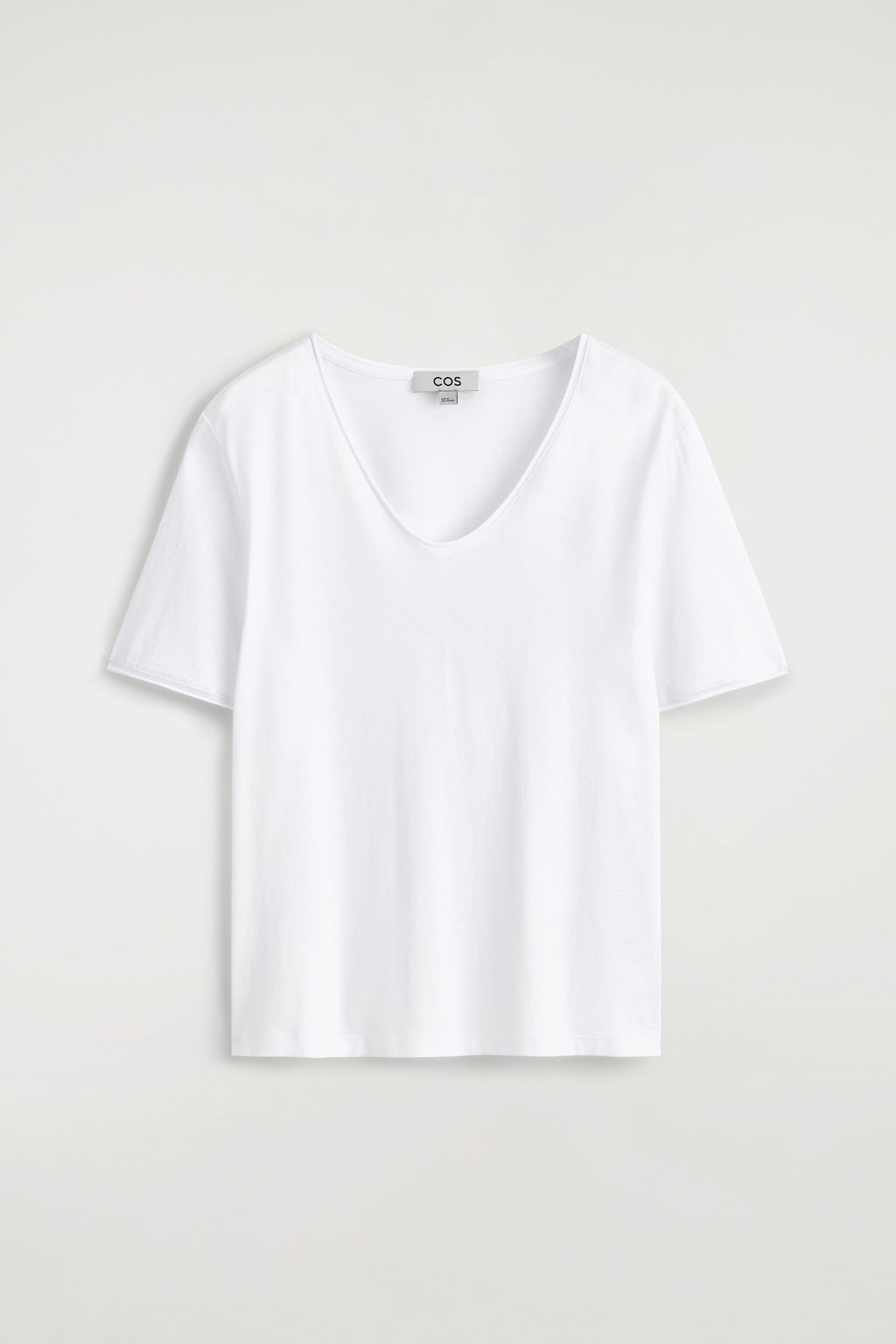 CAMISETA ALGOD?N LIGERO CUELLO EN U - H&m фото 2