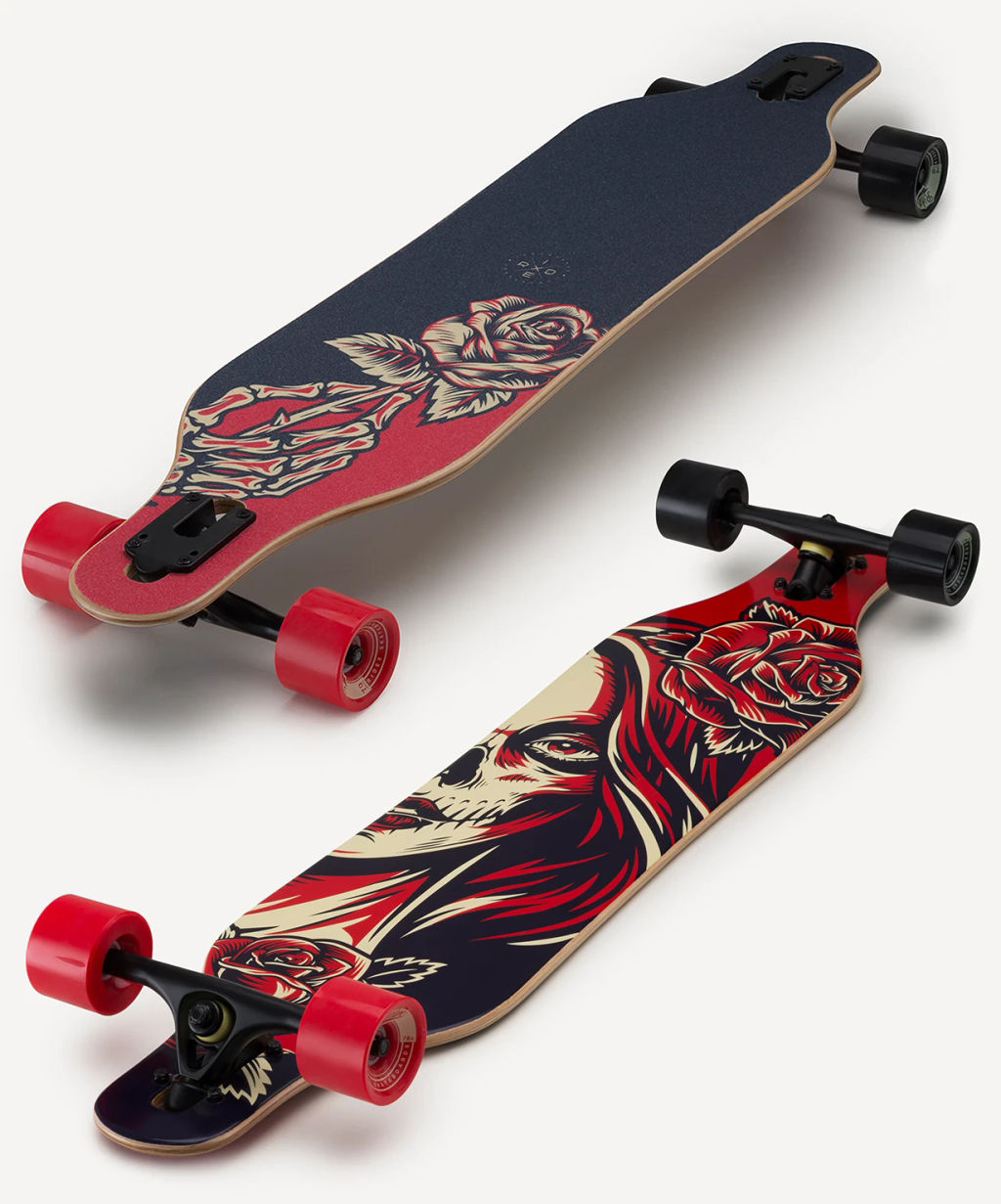 УЦЕНКА Лонгборд RIDEX Roze 40"X8.75"