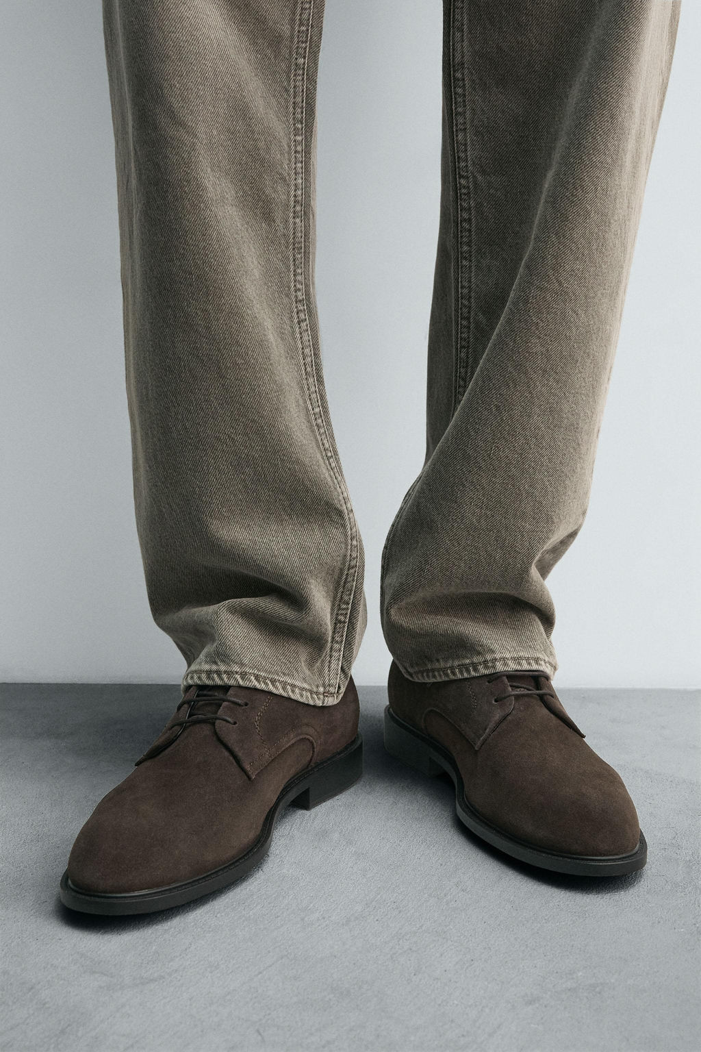 LEATHER SMART SHOES - Zara фото 8